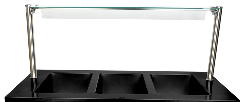 Saro Spuckschutzwand zum Bain Marie Trolley BTS-3
