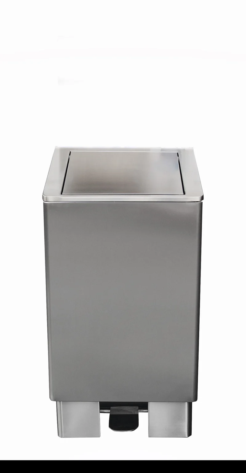 Saro Edelstahlmülleimer 90 Liter, Modell Jupiter