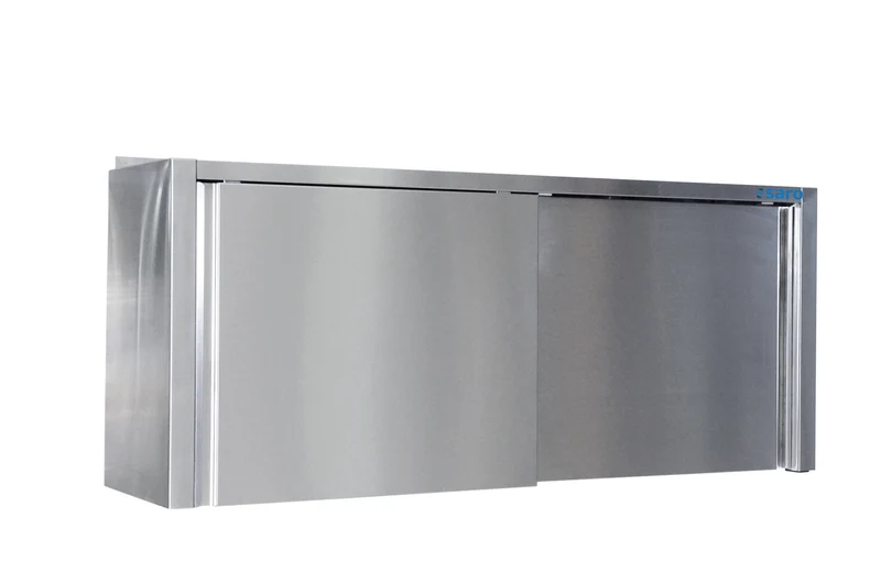 Saro Edelstahlhängeschrank - 400 mm Tiefe, Breite 1000mm