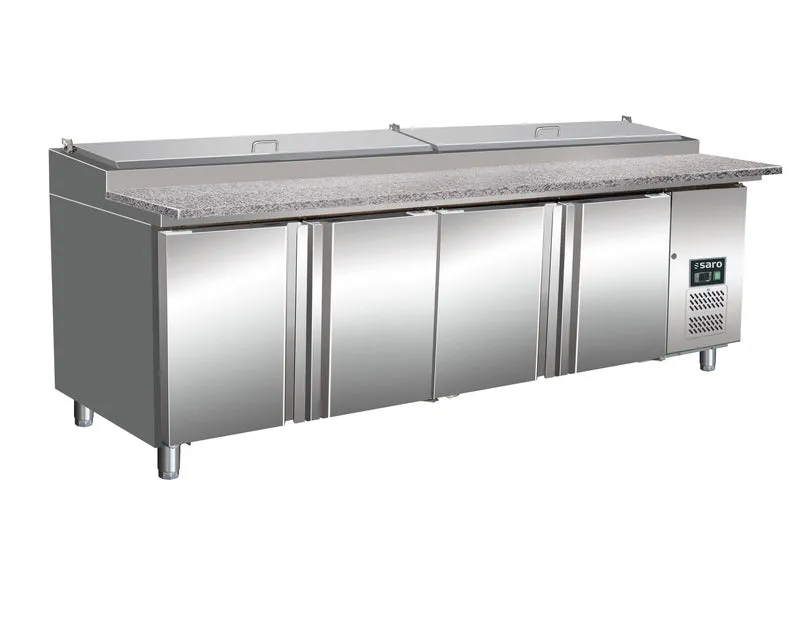 Saro Belegstation 1/3 GN mit Granitarbeitsplatte, Modell GN SH 2500