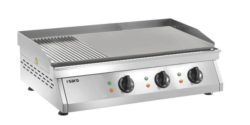 Saro Griddleplatte (gerillt + glatt) Modell FRY TOP GH 760 R