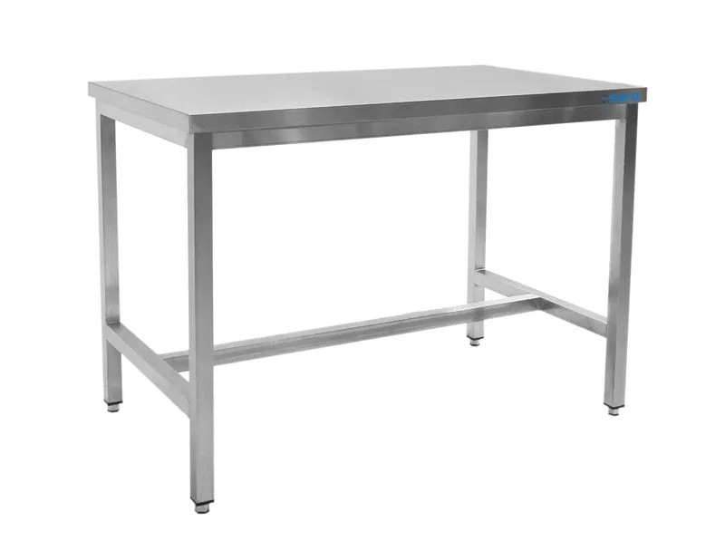 Saro Edelstahltisch ohne Unterblatt - B 1600 x T 600 mm