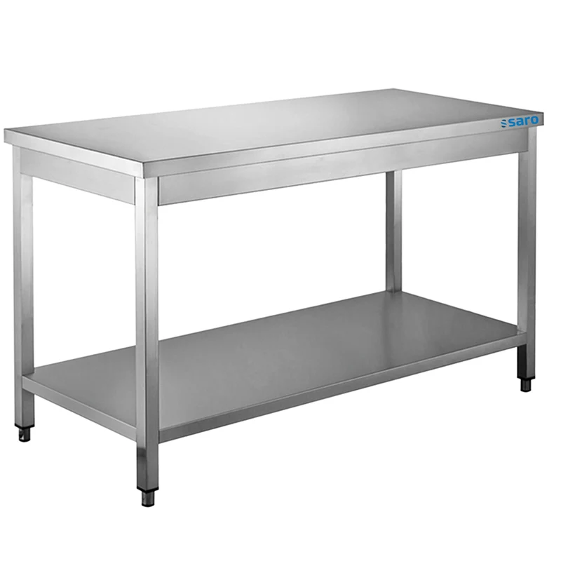 Saro Edelstahltisch, Unterblatt - B 1000 x T 600 mm
