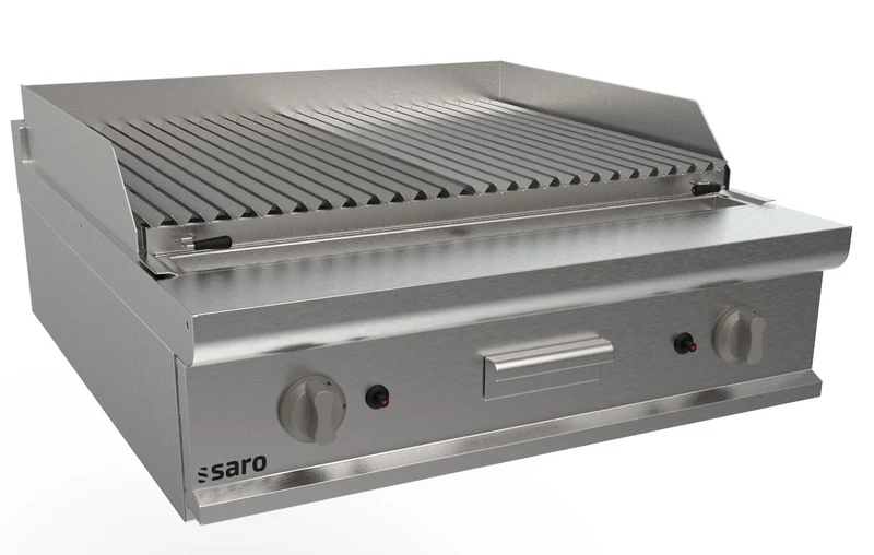 Saro Lavasteingrill 800 mm Tischmodell LQ / BS2BB