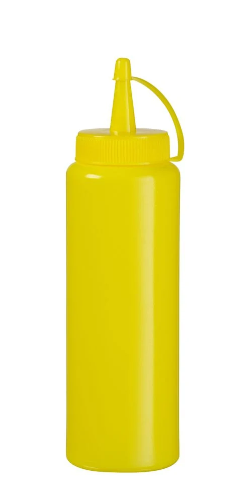 HENDI Spenderflasche – 0,2 l – Gelb – Ø 50 × H 177 mm
