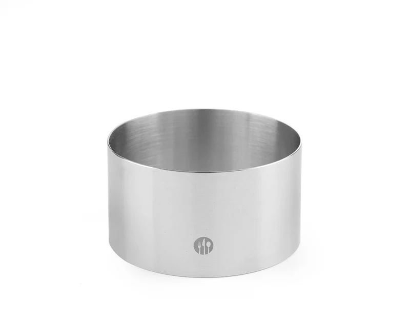 HENDI Speisering und Drücker – rund – Ø 80 × H 45 mm