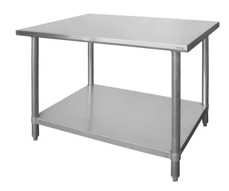 HENDI Zentraler Arbeitstisch – Budget Line – 1600 × 600 × 850 mm