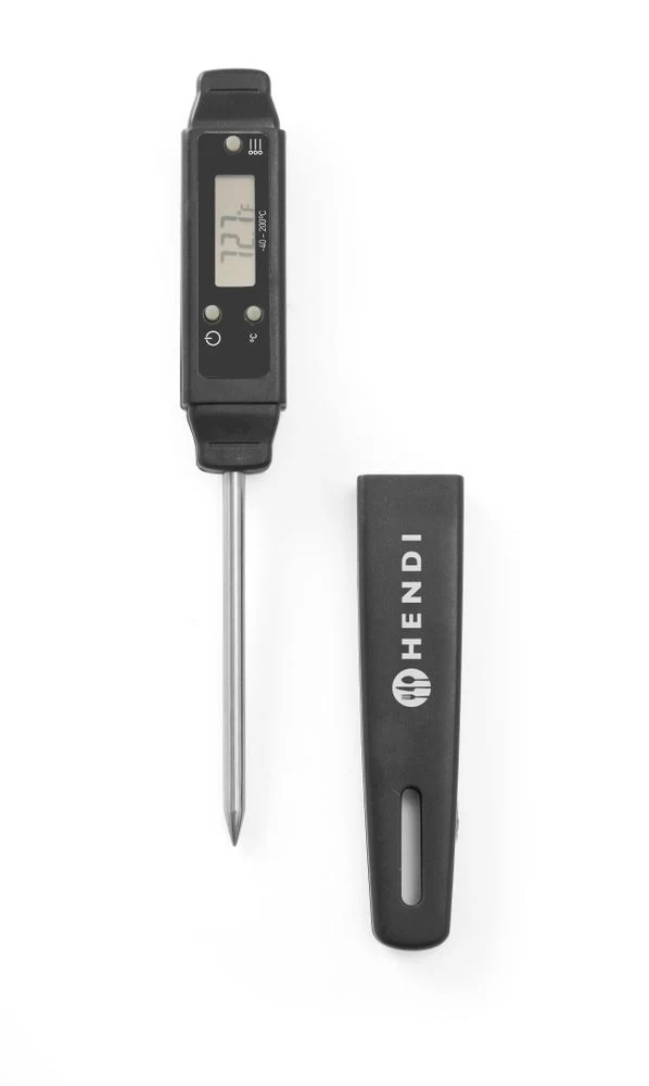 HENDI Taschenthermometer mit Sonde – 150 × 20 × 15 mm
