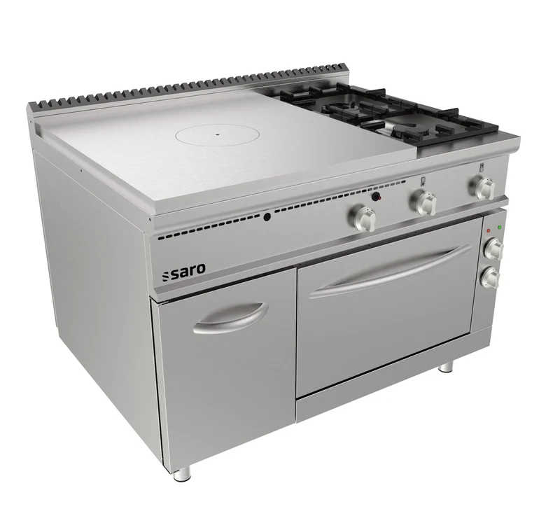 Saro Glühplattenherd Elektroofen+ 2 Brenner + Tür Modell LQ / TPG6LE
