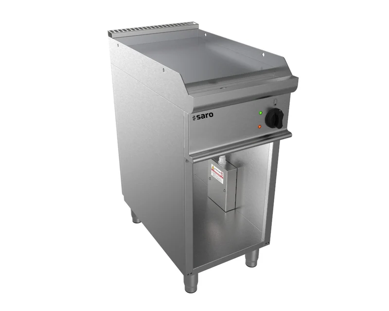 Saro Elektro-Griddleplatte mit offenem Unterbau, Modell E7/KTE1BAL