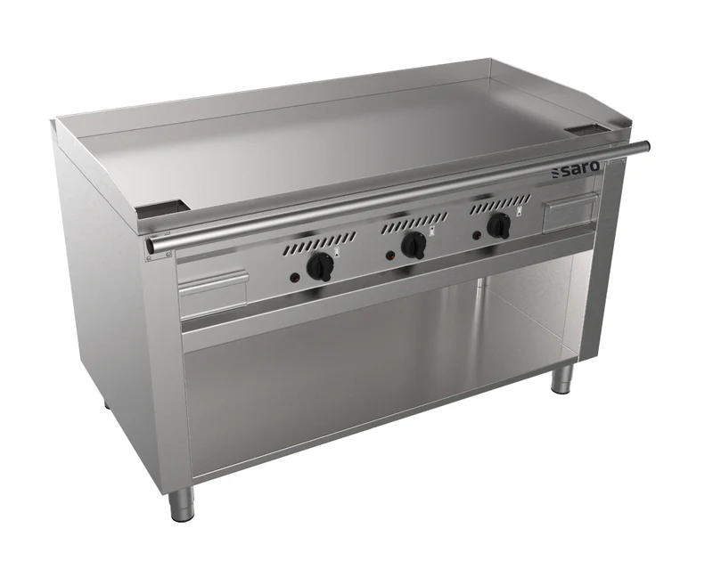 Saro Gas-Teppanyakigrill offenem Unterbau Modell TEB3/140 G
