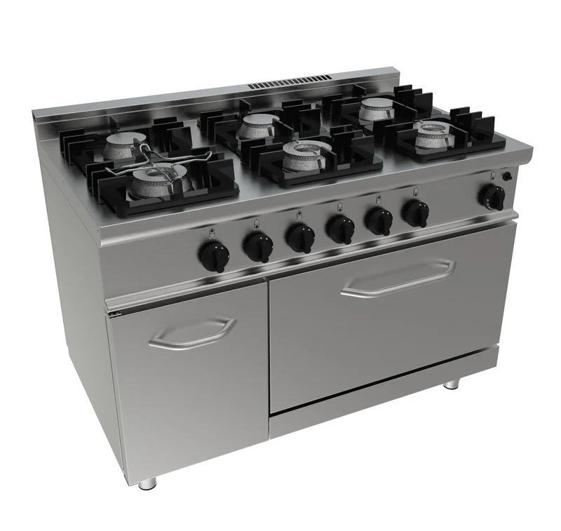 Saro Gasherd mit Gasbackofen Modell E7/KUPG6LN