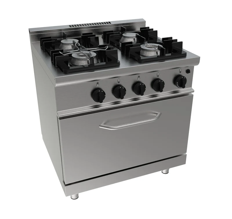 Saro Gasherd mit Gasbackofen Modell E7/KUPG4LO