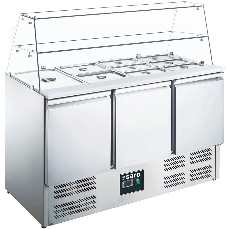 Saro Saladette, 3 Türen, mit Glasaufsatz, Modell ES 903 G