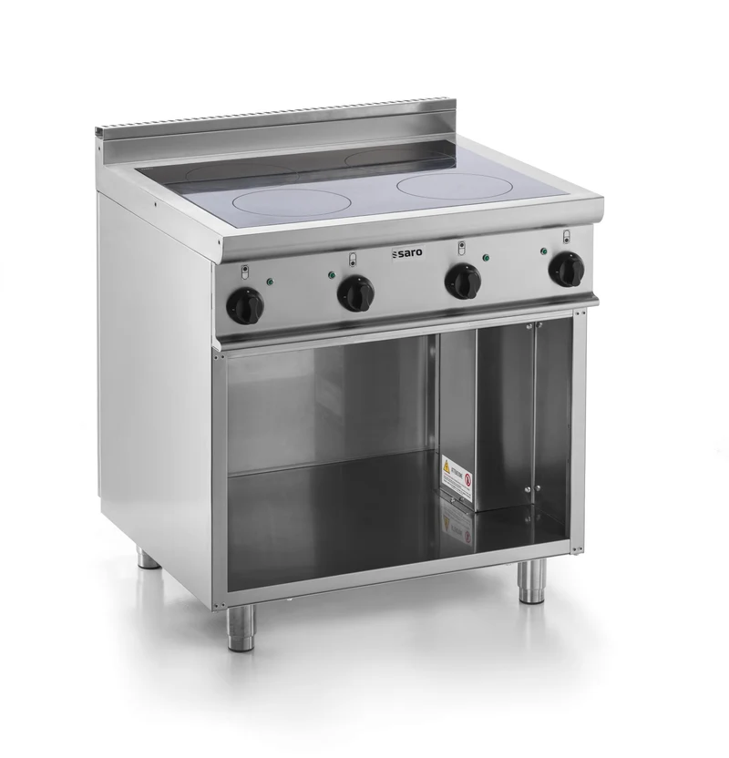Saro Induktionsherd mit offenem Unterbau Modell E7/CUI4BAL