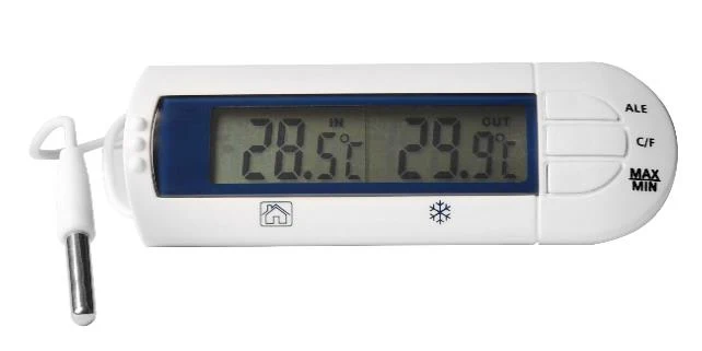 Saro Fühlerthermometer digital Tiefkühl mit Alarm Modell 4719