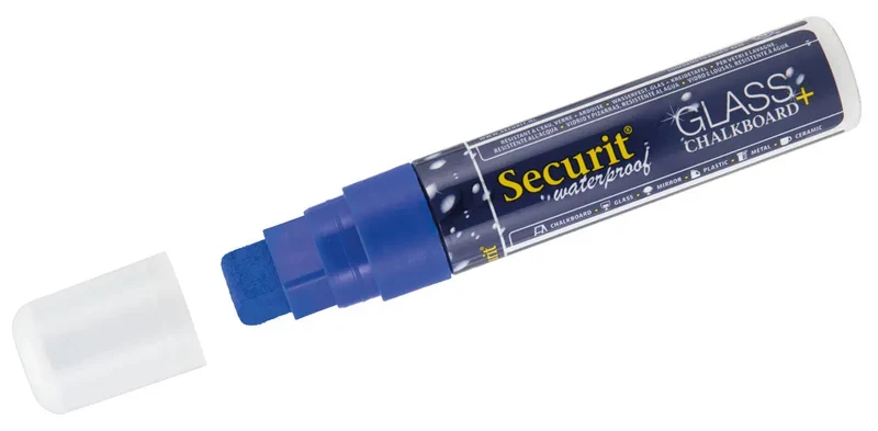 Kreidemarker 7-15 mm BLAU in wetterfester Ausführung