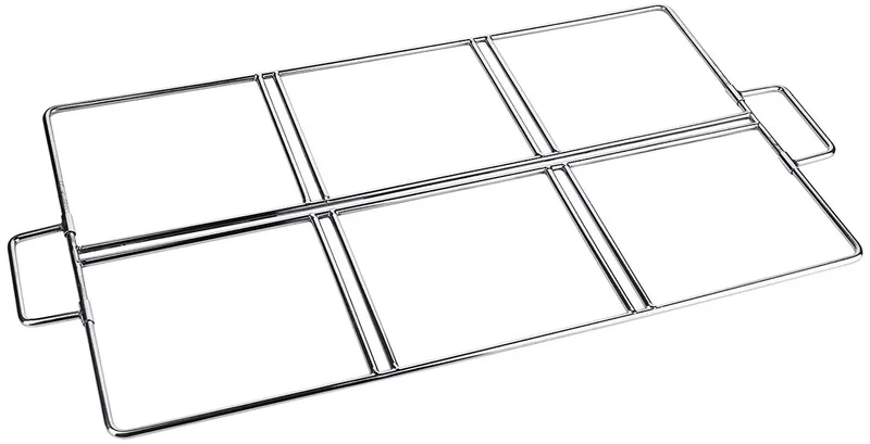 Edelstahl GN 1/1 System-Einschubrahmen für Gastronormbehälter 1/6