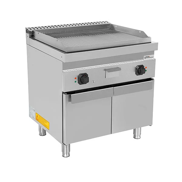 Elektrische Grillplatte – Geriffelt – E70GP20K+G
