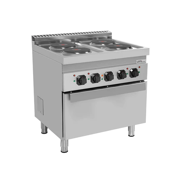 Elektro-Kochfeld 4 PL mit Elektro-Backofen – E70FEO20
