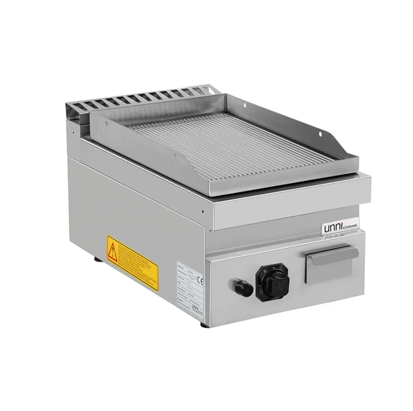 Grillplatte Gas – Geriffelt – G70GP10B+G