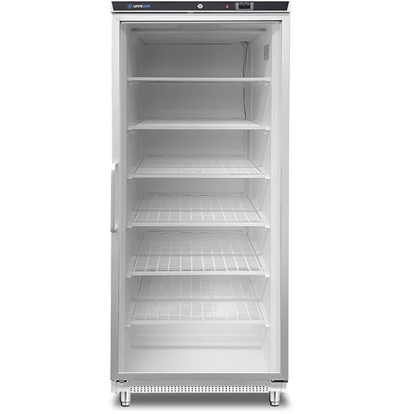 Gefrierschrank 630 l Weiß + Glas –18 °C/–22 °C Ventiliert 775 x 735 x 1920 mm