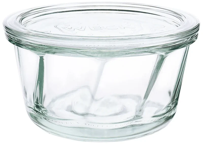 450ml Gugelhupfform mit Glasdeckel 12,5cm ( 6er Pack )