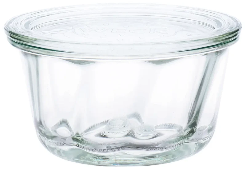 280ml Gugelhupfform mit Glasdeckel 11cm ( 6er Pack )