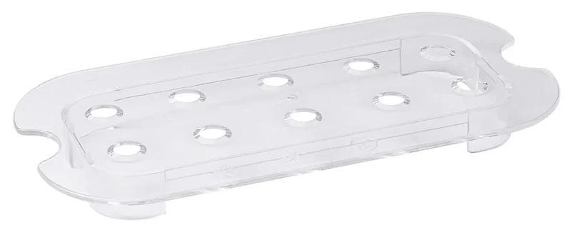 Einlegeboden GN 1/4 gelocht aus Polycarbonat