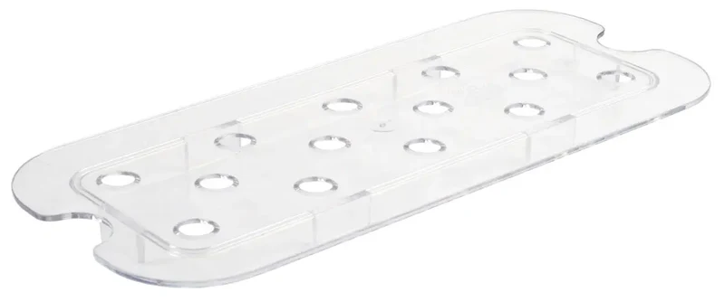 Einlegeboden GN 1/3 gelocht aus Polycarbonat