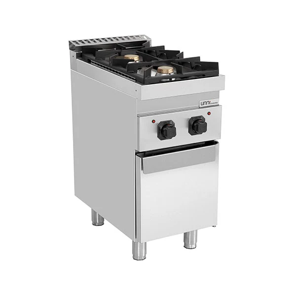 Gasherd mit Türen – 13kW – 2 Brenner - G70C10K