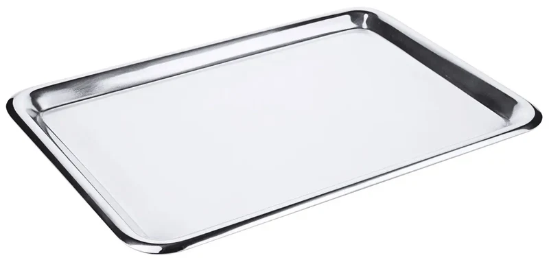 Edelstahl Ausstelltablett 31 cm