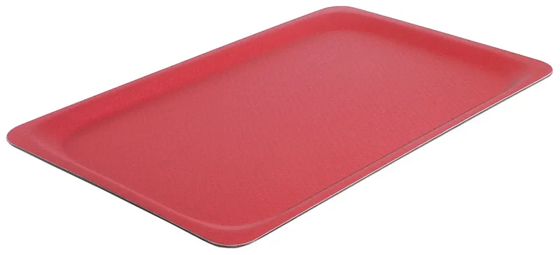 Tablett GN 1/1 signalrot rutschfest 53x32,5 cm