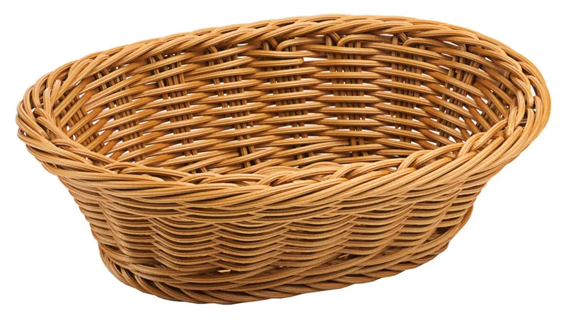 Polykorb oval 23 cm braun