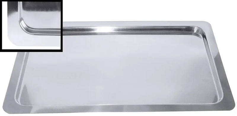 GN Tablett GN 1/1 Edelstahl 53x32,5 cm