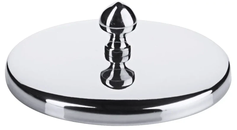 Edelstahl Knopfdeckel /070