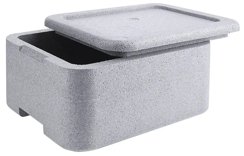 Menübox EPS für 3 Menüs 30 x 24 x 14,5 cm grau