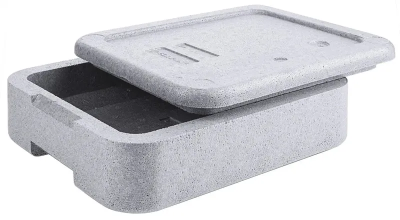Menübox EPS für 1 Menü 30 x 24 x 9,5 cm grau