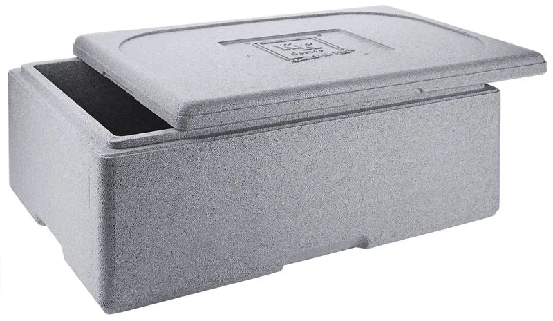Thermobox EPS GN 1/1 29 l 60 x 40 x 24,5 cm grau