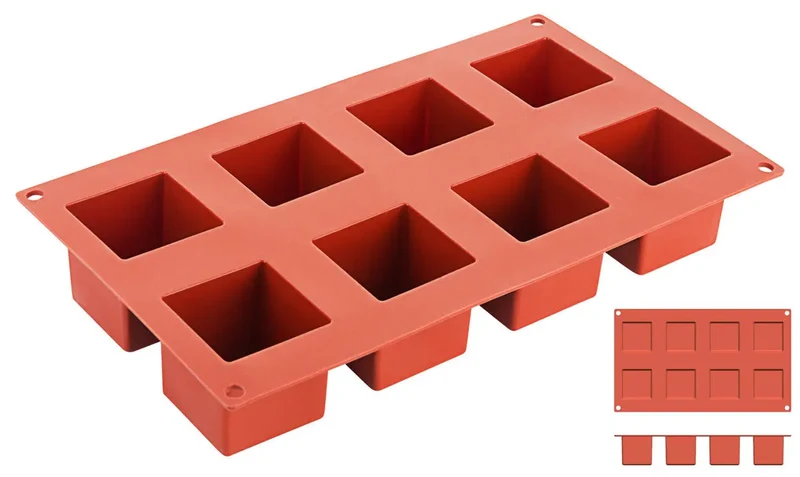Backmatte 8 Würfel