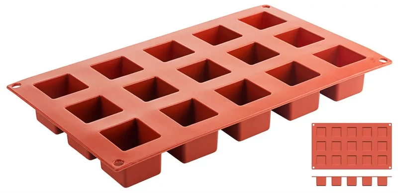 Backmatte 15 Würfel