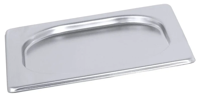 Edelstahl Deckel ohne Griffe GN 1/6