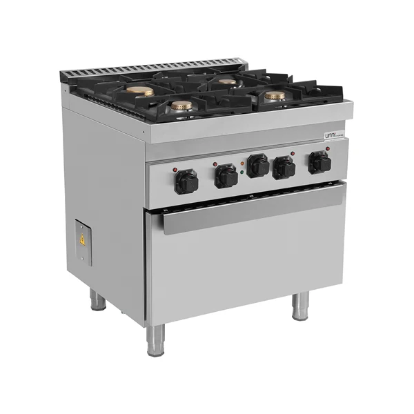 Gasherd mit Elektroofen – 4 Brenner – E70FG020