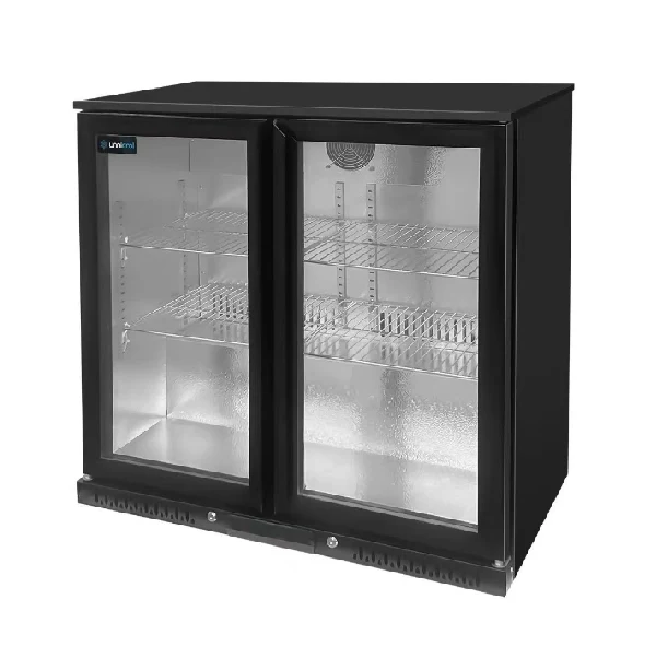 Barcooler Black 2 Doors - 900x525xH900mm