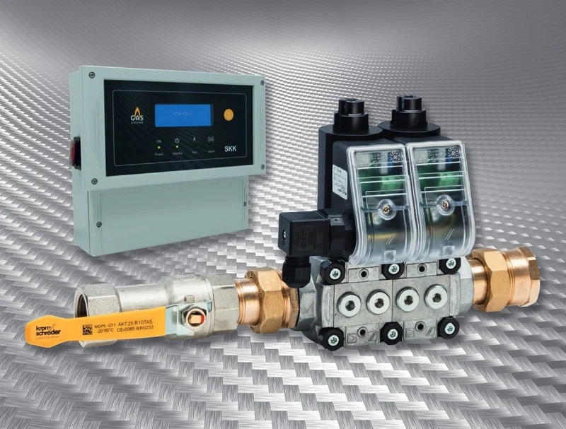 Elster Küchenabgassicherung KA 15R bis 30 Kw Komplettset inkl. eSKK Steuerung NEU