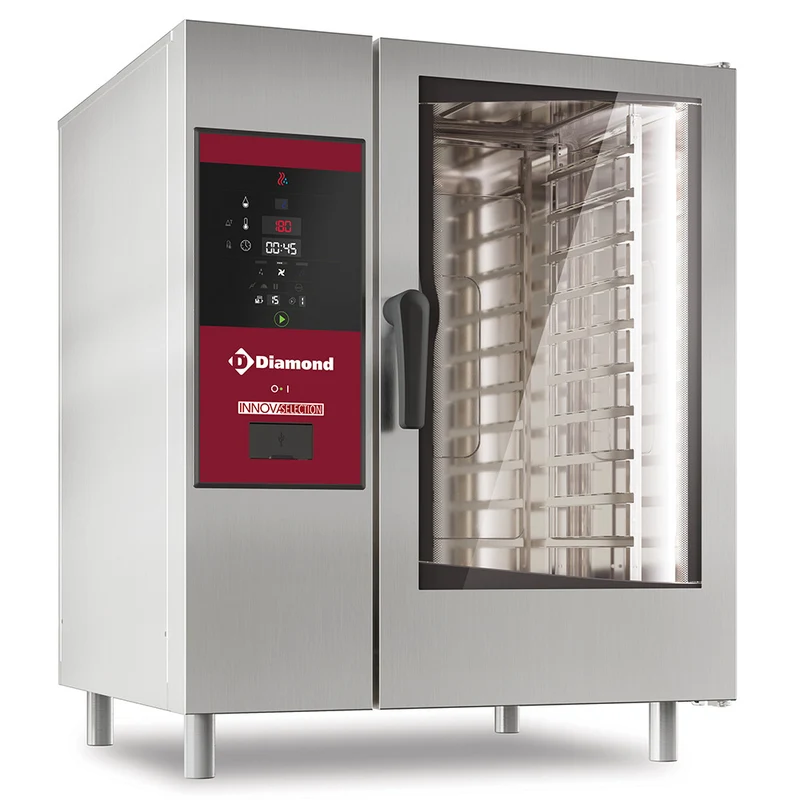 Kombidämpfer mit Direkteinspritzung und Konfektionsöfen - SDE/XC-10-230V/3-