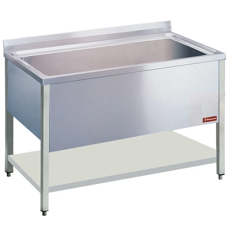 Spültisch 1 Becken 1060x500xh400 - LB1211-D