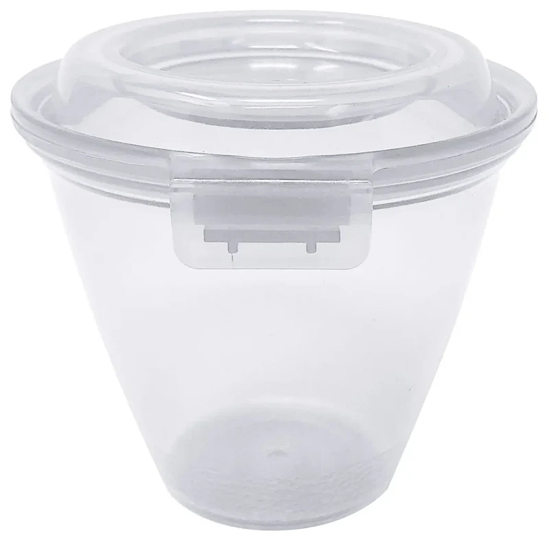Eco-Takeouts Behälter weiß Suppen-/Soßen-/Beilagen groß 12er Pack