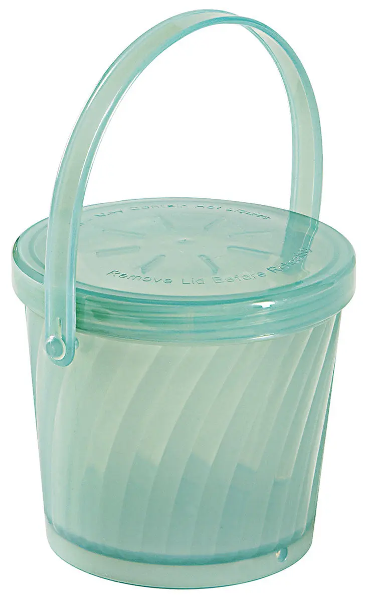 Eco-Takeouts Suppenbehälter grün 470 ml 10,5 x 10 cm 12er Pack