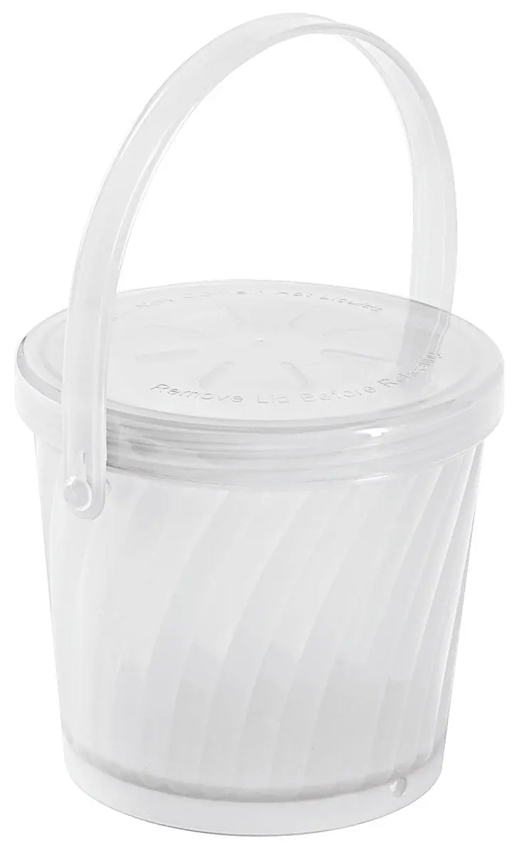 Eco-Takeouts Suppenbehälter weiß 470 ml 10,5 x 10 cm 12er Pack